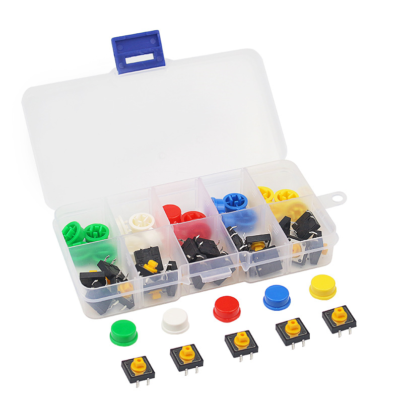 Best Diy Electronics Kits - Kit Sakelar Tombol Tekan Taktil 4-Pin