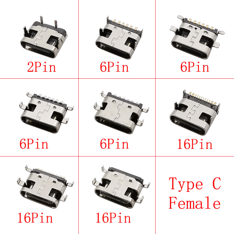 Smd Solder Paste - 10 buah USB Tipe C Jack