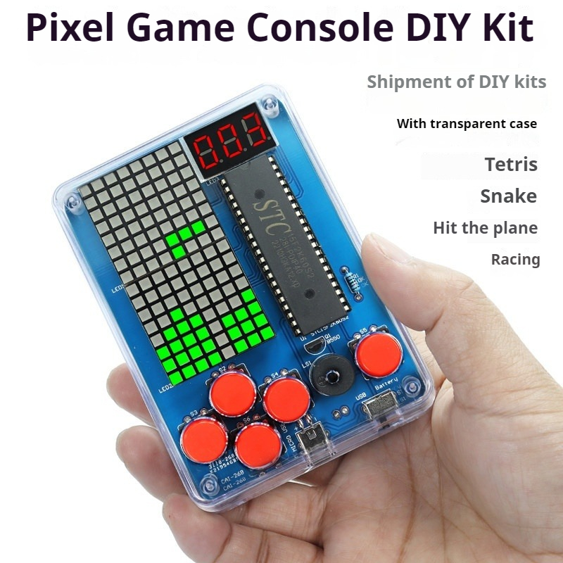 Diy Electronics Game - Kit Produksi Mesin Game Pixel, 51