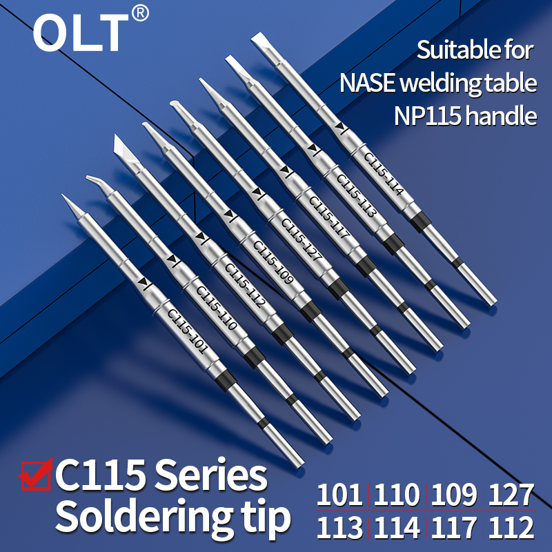Smd Solder Paste - Ujung Besi Solder C115 C115-105/125/117/113/114/112/109/127/101/110/120/107 untuk