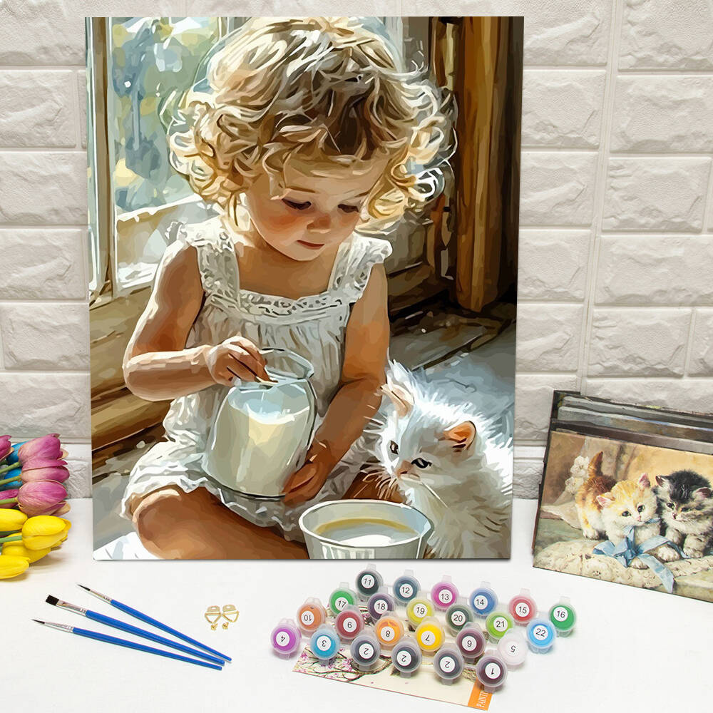Diy Elektronik - Disney Mewarnai dengan Angka Cat Tinker