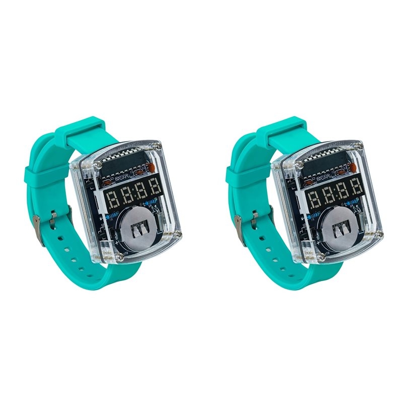 Diy Electronics Watch - 2X Kit Jam Tangan LED DIY