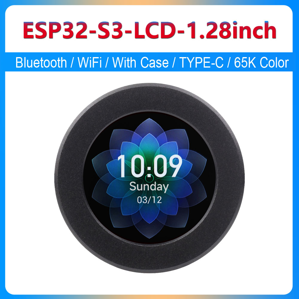 Esp32 Wifi Bluetooth - ESP32-S3 1.28 inci putaran layar tampilan