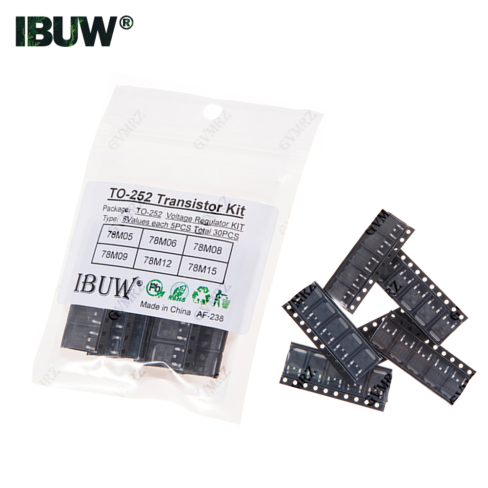 Diy Electronics Power Supply - 30 Buah Kit Transistor TO-252 6
