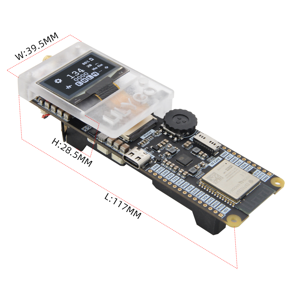 Esp32 Wifi Bluetooth - T-TWR Plus OpenEdition ESP32-S3 Papan Pengembangan