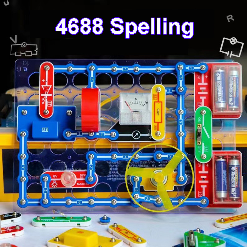 Diy Electronics For Kids - Sirkuit elektronik pendidikan sains merakit sirkuit