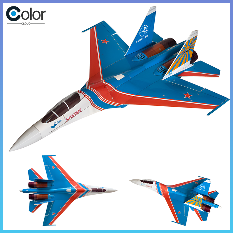 Diy Electronics For Kids - Pesawat Tempur RC Su-27 Ducted Fan