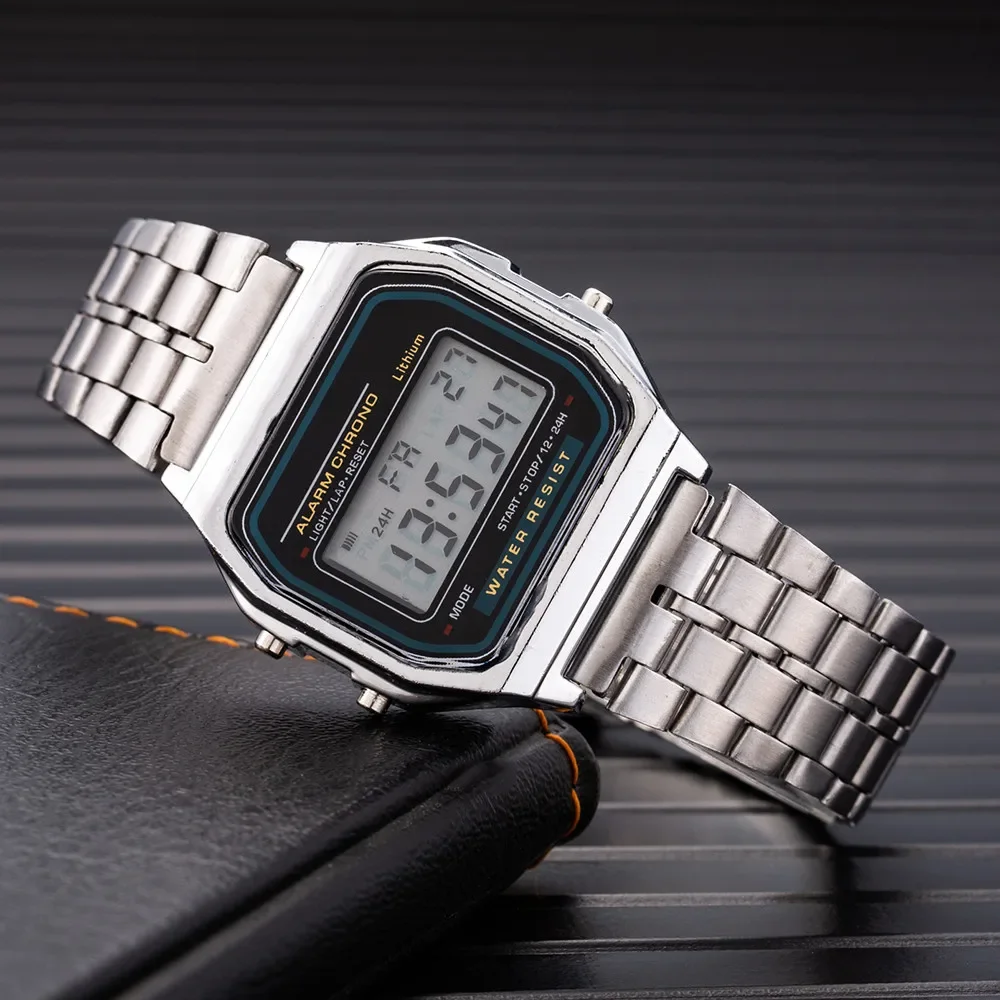 Diy Electronics Watch - Jam tangan Digital untuk pria, arloji