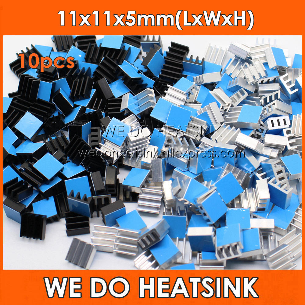 Diy Electronics For Home - Kami Heatsink 10 Pcs Aluminium Heatsink