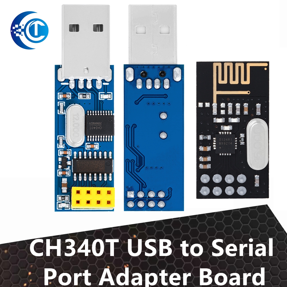 Nrf24L01 Module Wireless - Untuk Arduino - CH340T USB ke