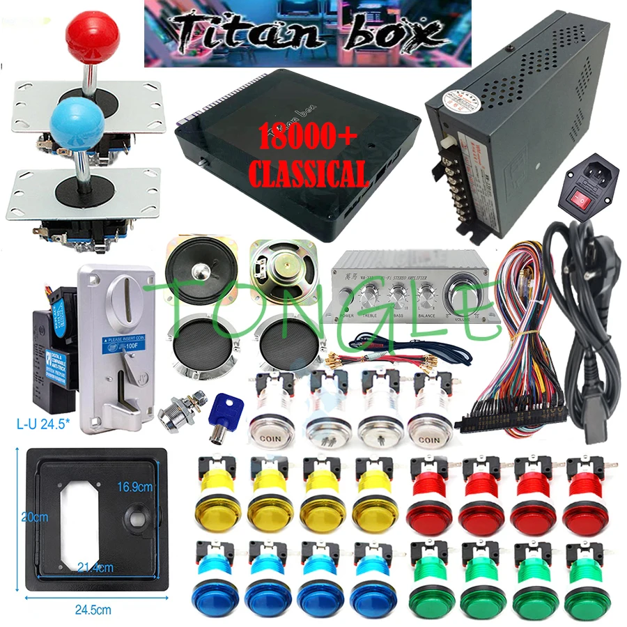 Diy Electronics Game - Kotak permainan JAMMA 18000 + dalam