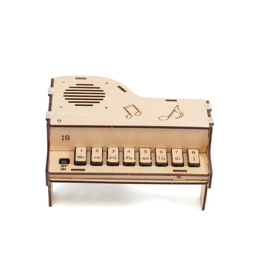 Model Piano elektronik kayu DI - Diy Electronics For Kids ulasan dan harga