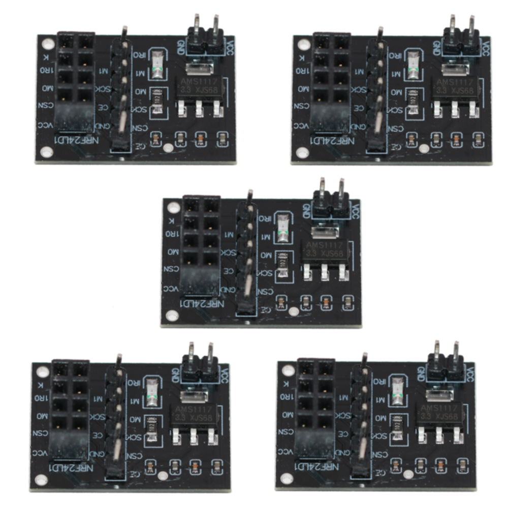 ABAN 5 Buah Modul Adaptor Nirk - Nrf24L01 Module Wireless ulasan dan harga