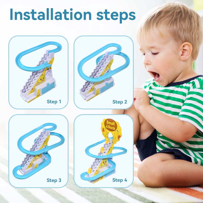 Mainan trek tangga, bebek elek - Diy Electronics Game ulasan dan harga
