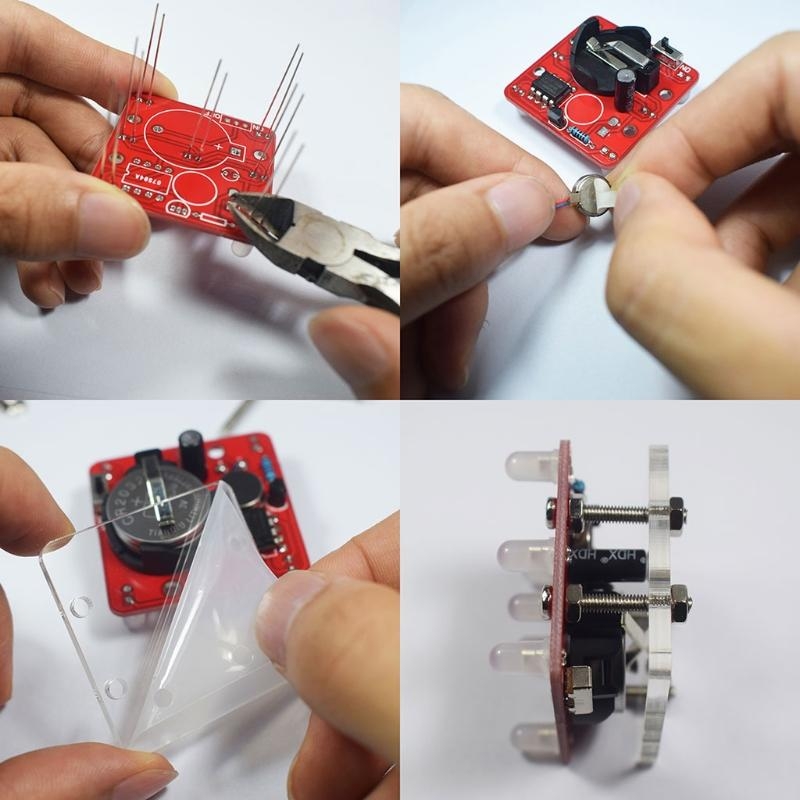 Kit Dadu LED Goyang Ayun Efek  - Best Diy Electronics Kits ulasan dan harga