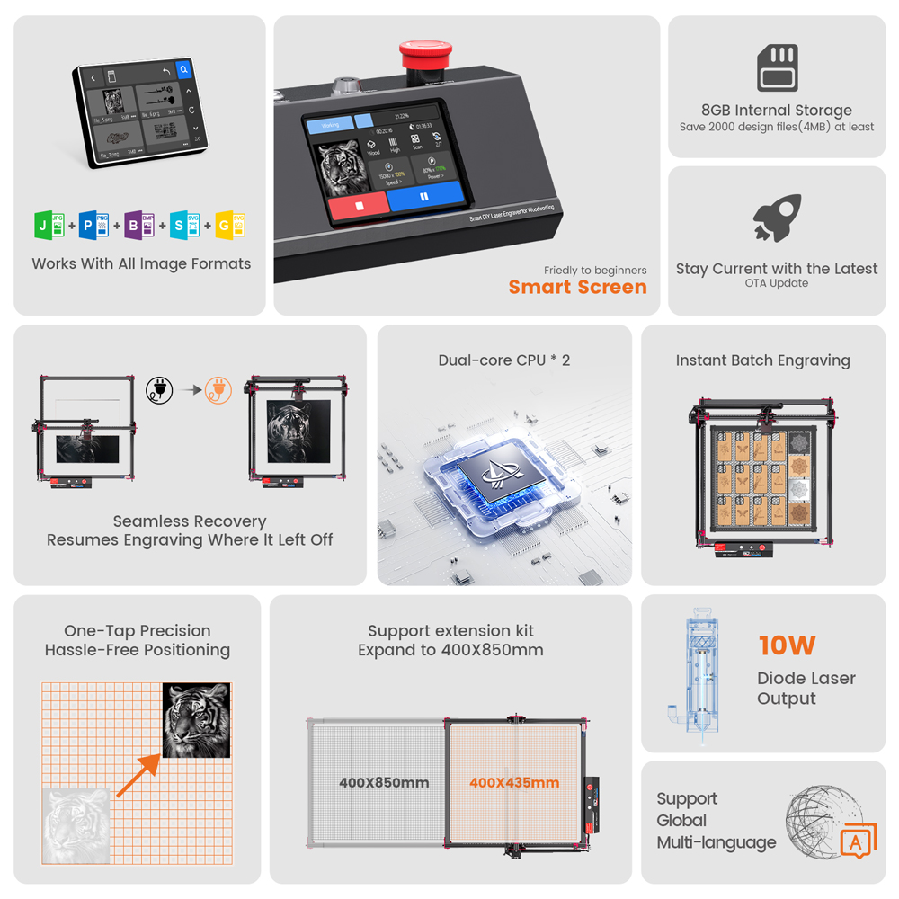 KIT DIY AlgoLaser Nirkabel MK2 - Diy Lightsaber Electronics ulasan dan harga