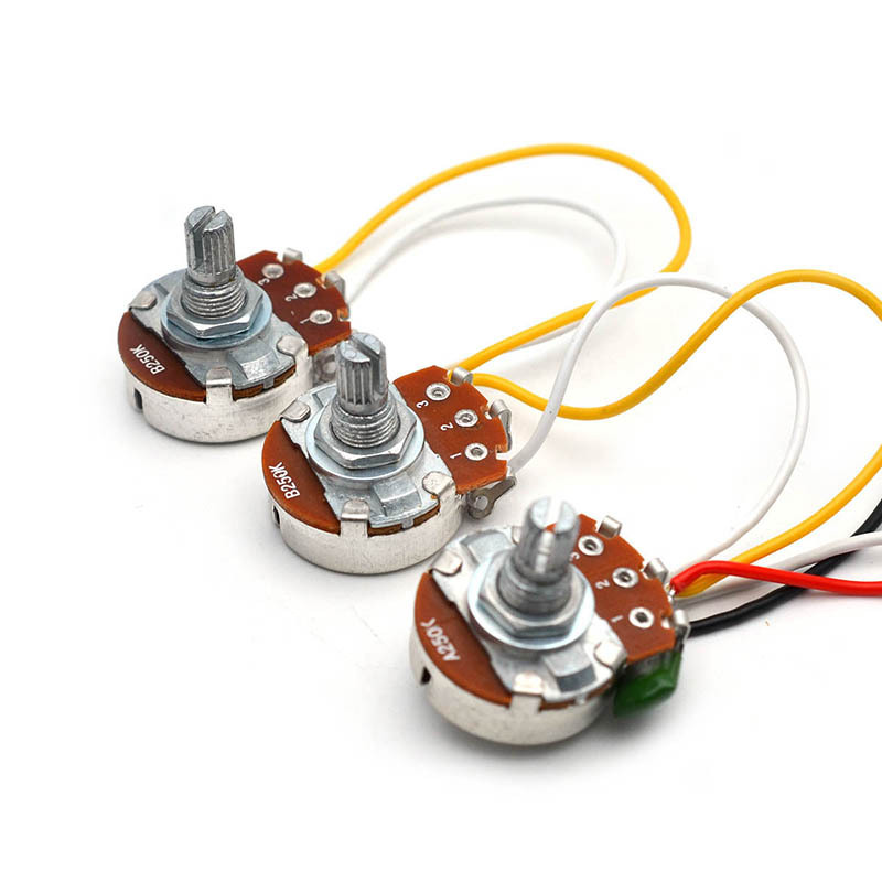 Harness Kabel Bass Elektrik 2V - Diy Guitar Electronics Kit ulasan dan harga