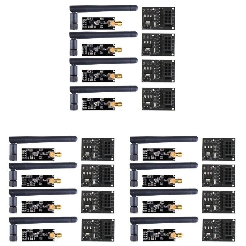 12Pcs Modul Nirkabel NRF24L01+ - Nrf24L01 Module Wireless ulasan dan harga