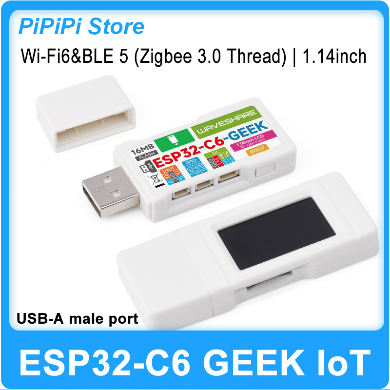 ESP32-C6 GEEK Papan Pengembang - Diy Electronic ulasan dan harga