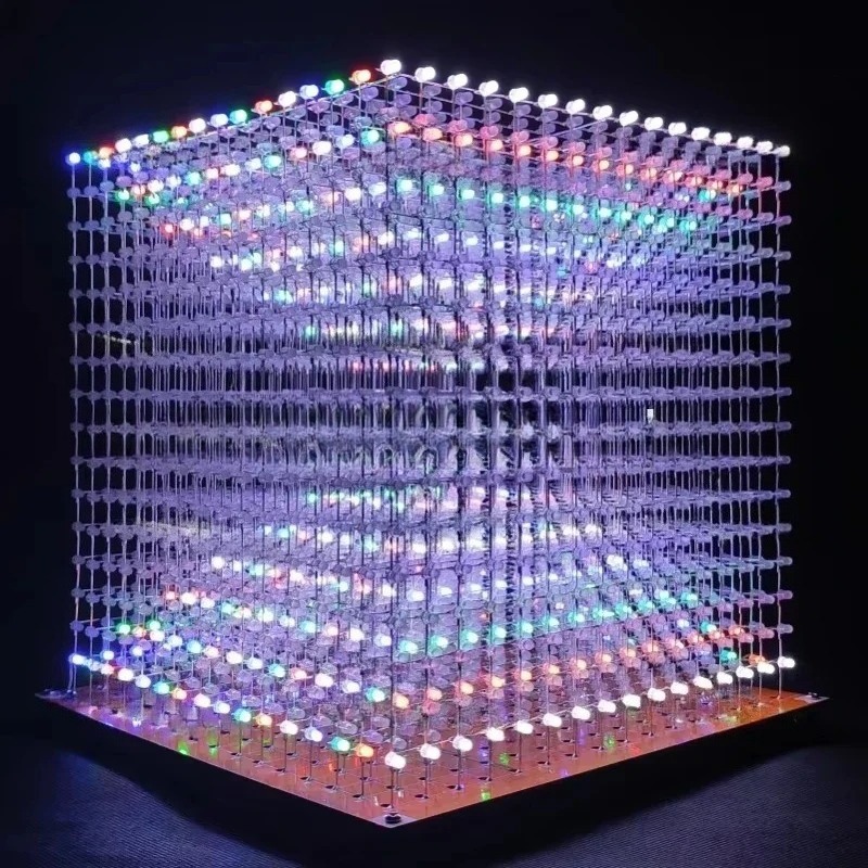3 D16mini Light Cube Kit 16x16 - Diy Electronic ulasan dan harga