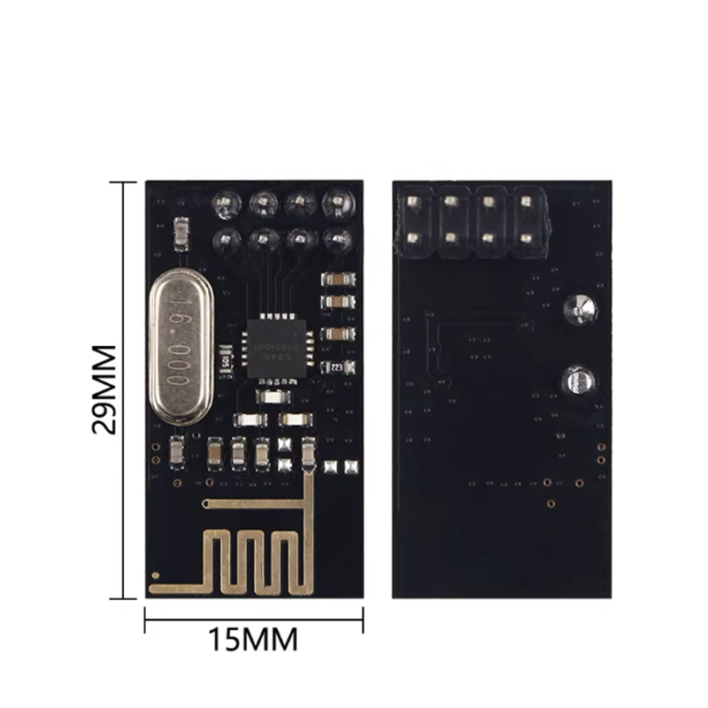 Modul Nirkabel NRF24L01 Hitam  - Nrf24L01 Module Wireless ulasan dan harga