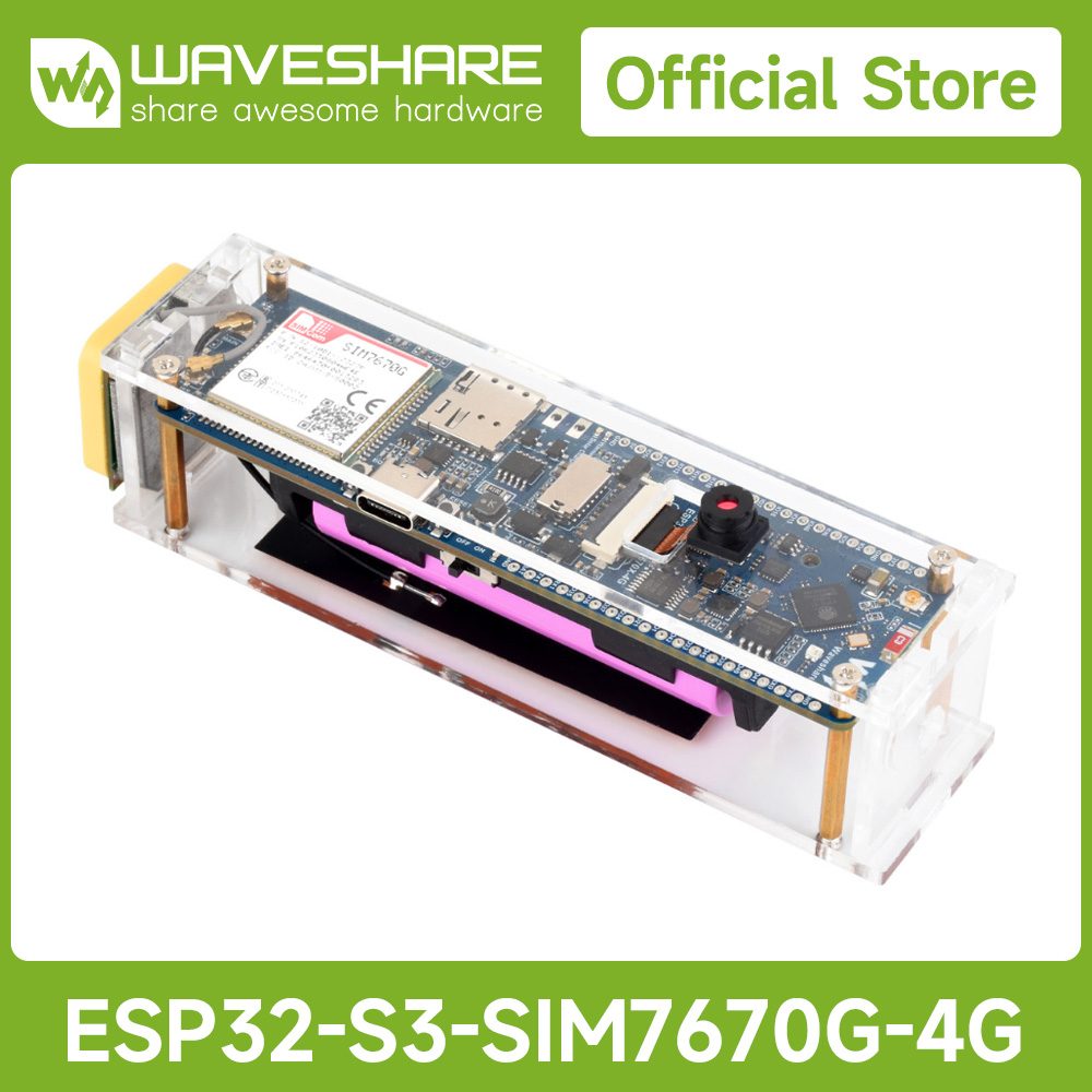 Waveshare ESP32-S3 SIM7670G 4G - Esp32 Wifi Bluetooth ulasan dan harga