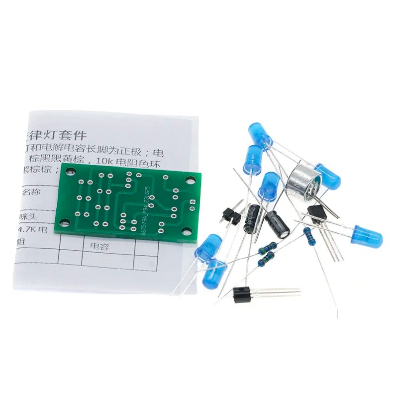 Kit Lampu Melodi Kontrol Suara - Diy Electronic ulasan dan harga