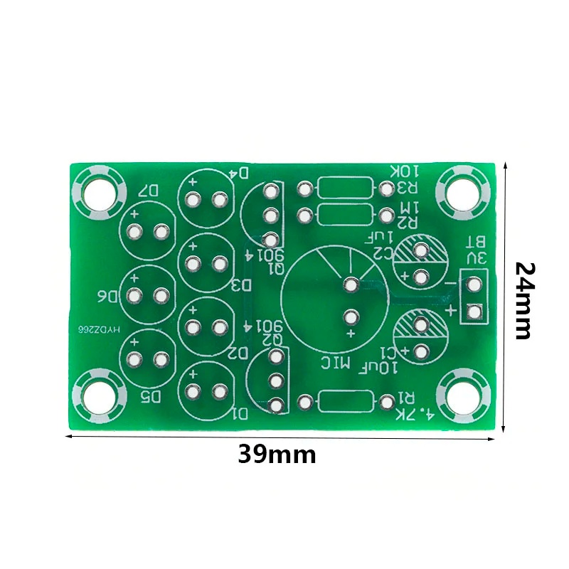 Kit Lampu Melodi Kontrol Suara - Diy Electronic ulasan dan harga