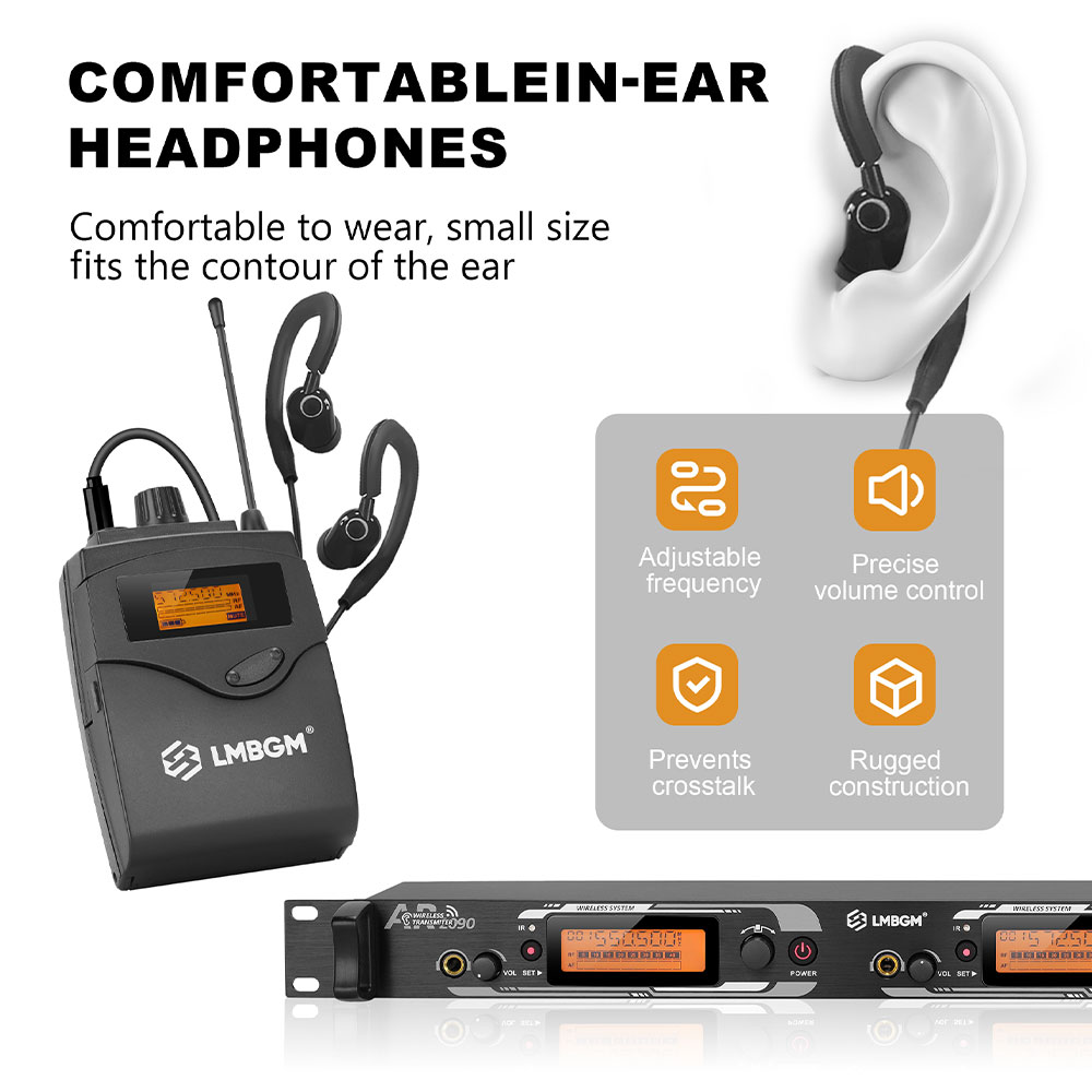 Sistem Monitor In-Ear Nirkabel - Ir Infrared Receiver ulasan dan harga