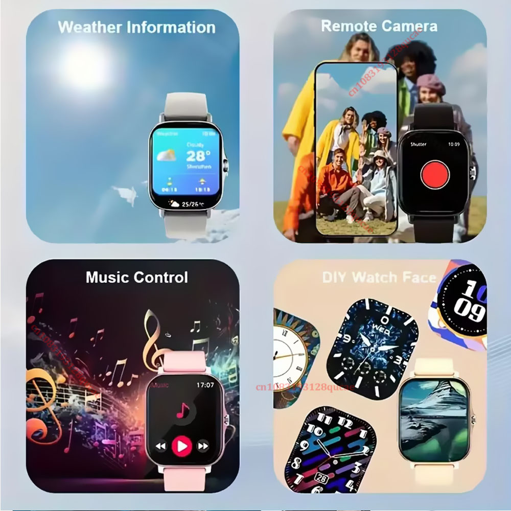 Jam Tangan Pintar 2026 Layar H - Diy Electronics Watch ulasan dan harga