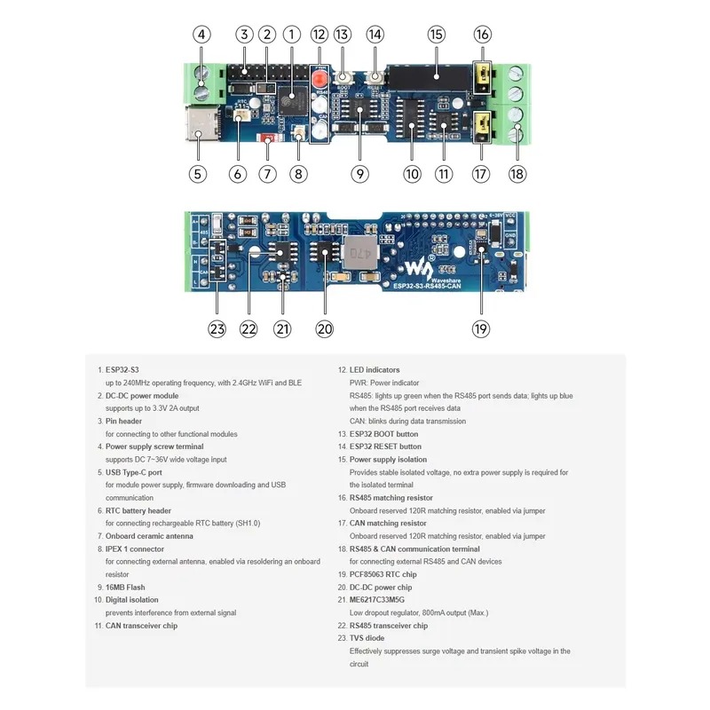 Papan Kontrol Industri ESP32-S - Esp32 Wifi Bluetooth ulasan dan harga