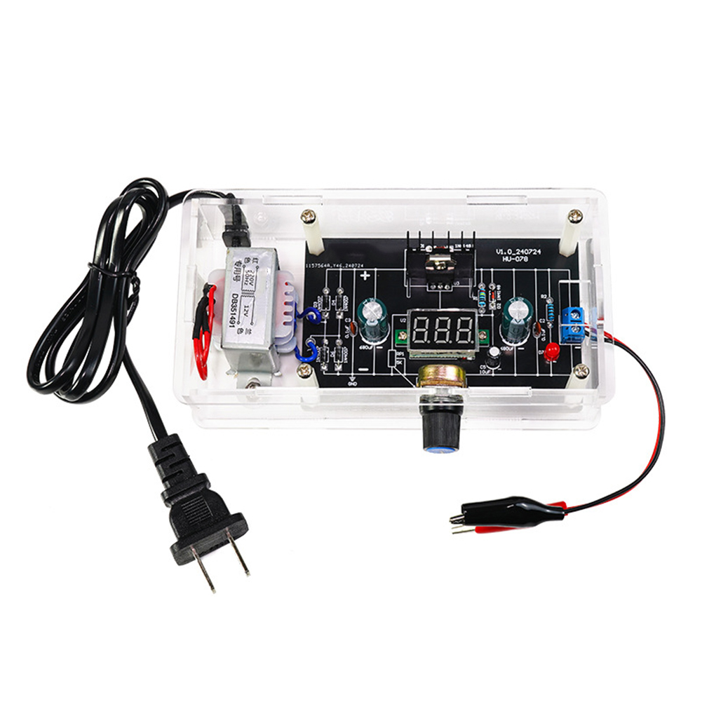 LM317 Kit Papan Catu Daya Regu - Diy Electronics Power Supply ulasan dan harga