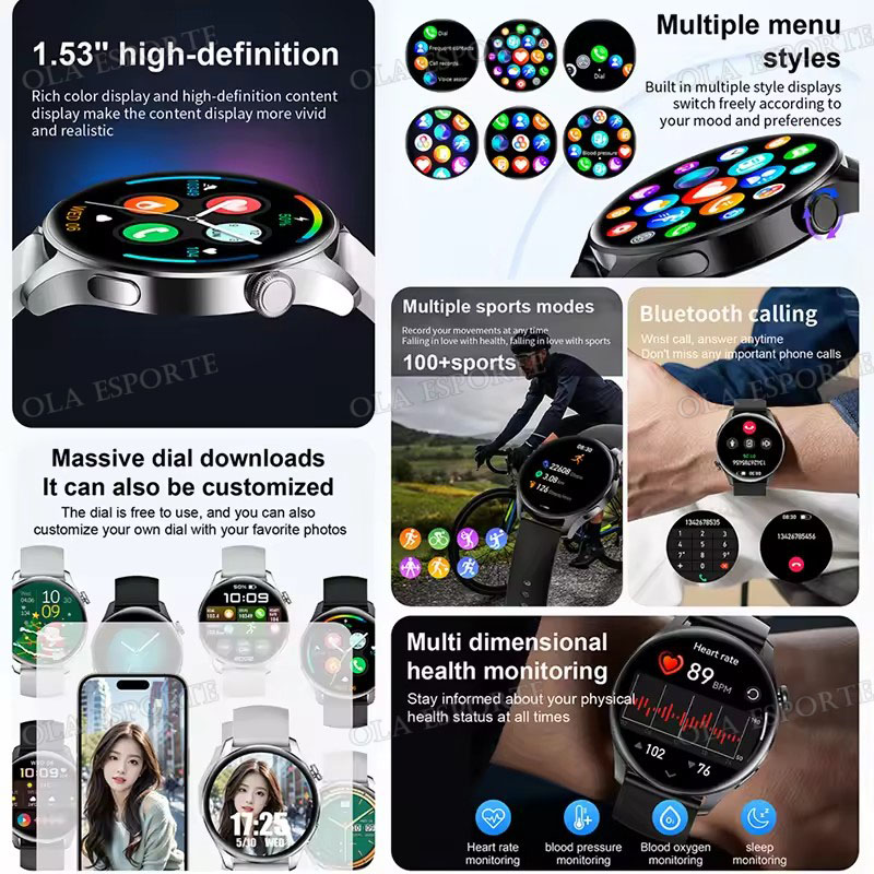 Jam Tangan Pintar Baru untuk P - Diy Electronics Watch ulasan dan harga