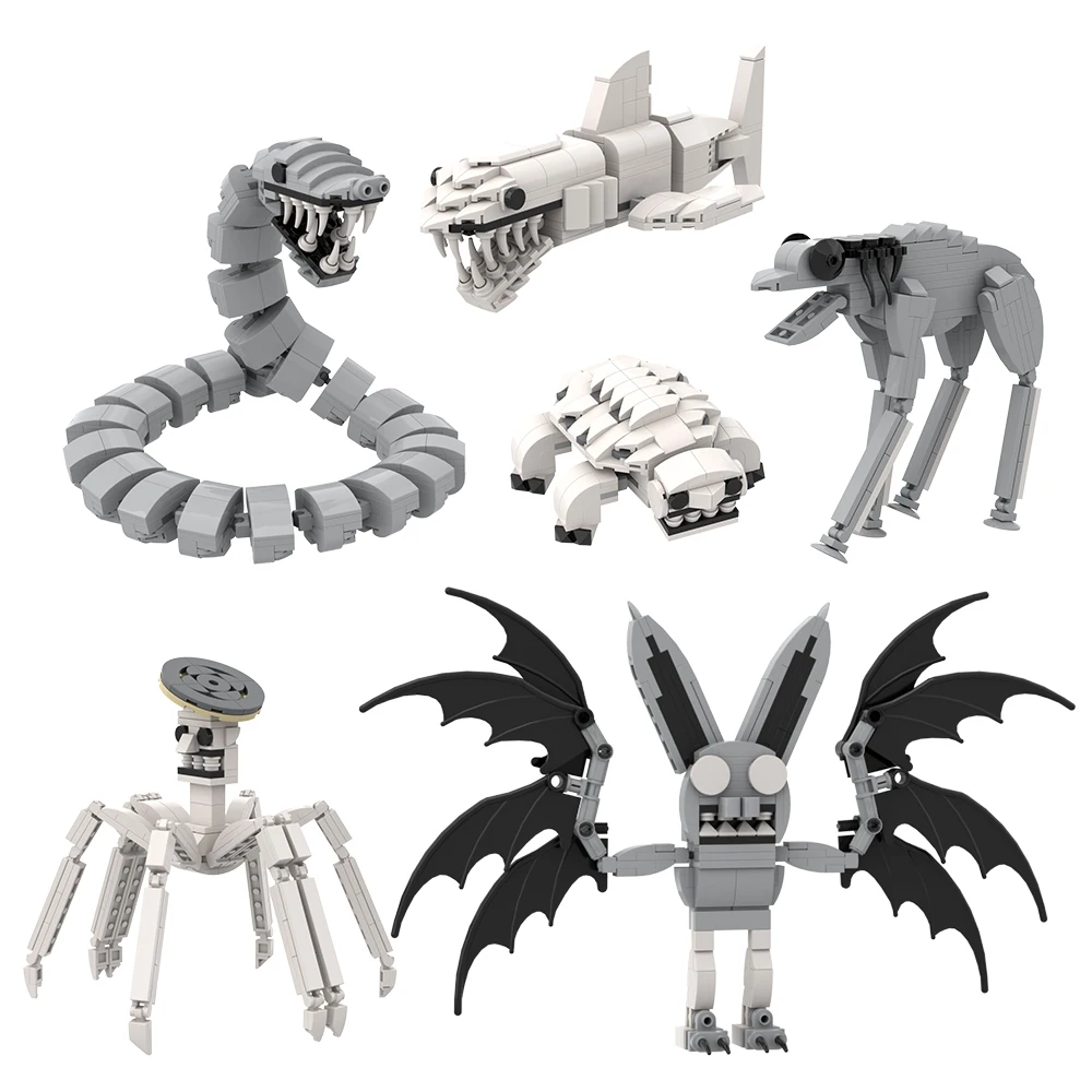 MOC Model karakter Zoonomalys  - Diy Electronics Game ulasan dan harga