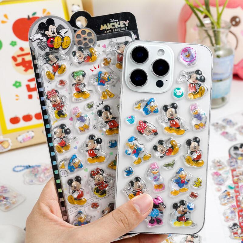 Stiker Kristal Relief 3D Anime - Diy Mouse Electronics ulasan dan harga