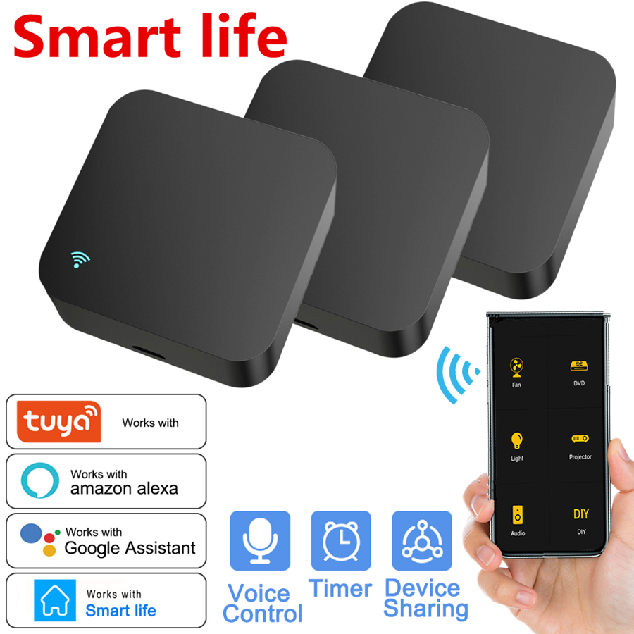 Tuya Remote Control WiFi IR un - Ir Infrared Receiver ulasan dan harga