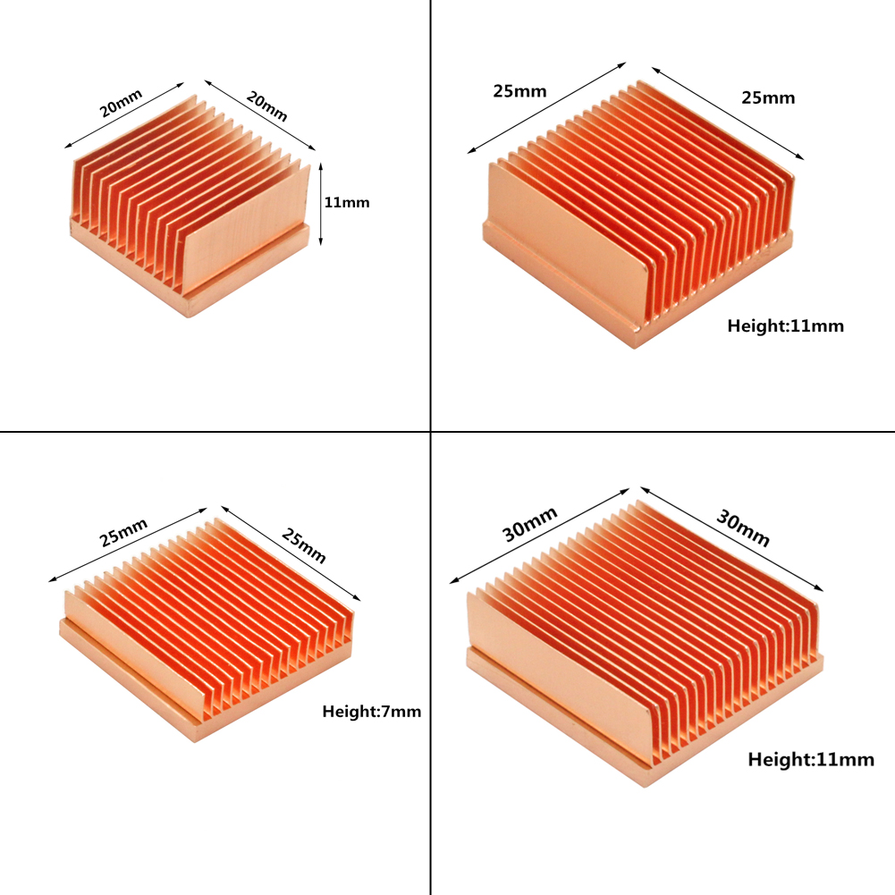 Tembaga Murni Heatsink DIY Hea - Diy Electronics For Home ulasan dan harga