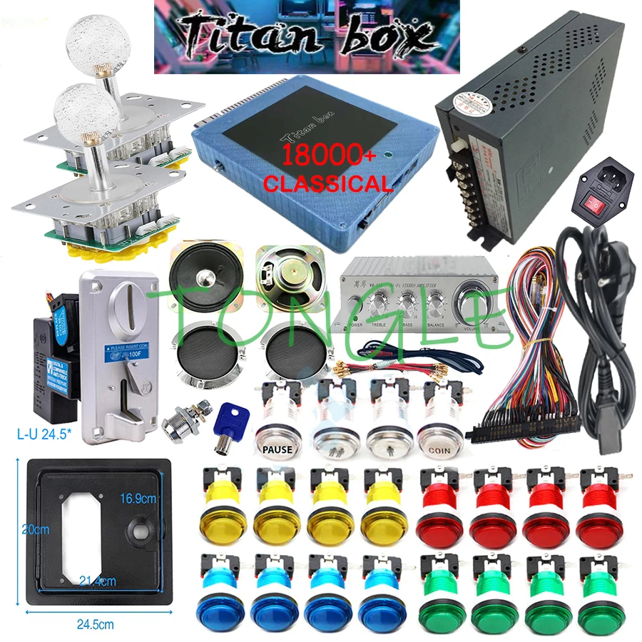 Kotak permainan JAMMA 18000 +  - Diy Electronics Game ulasan dan harga