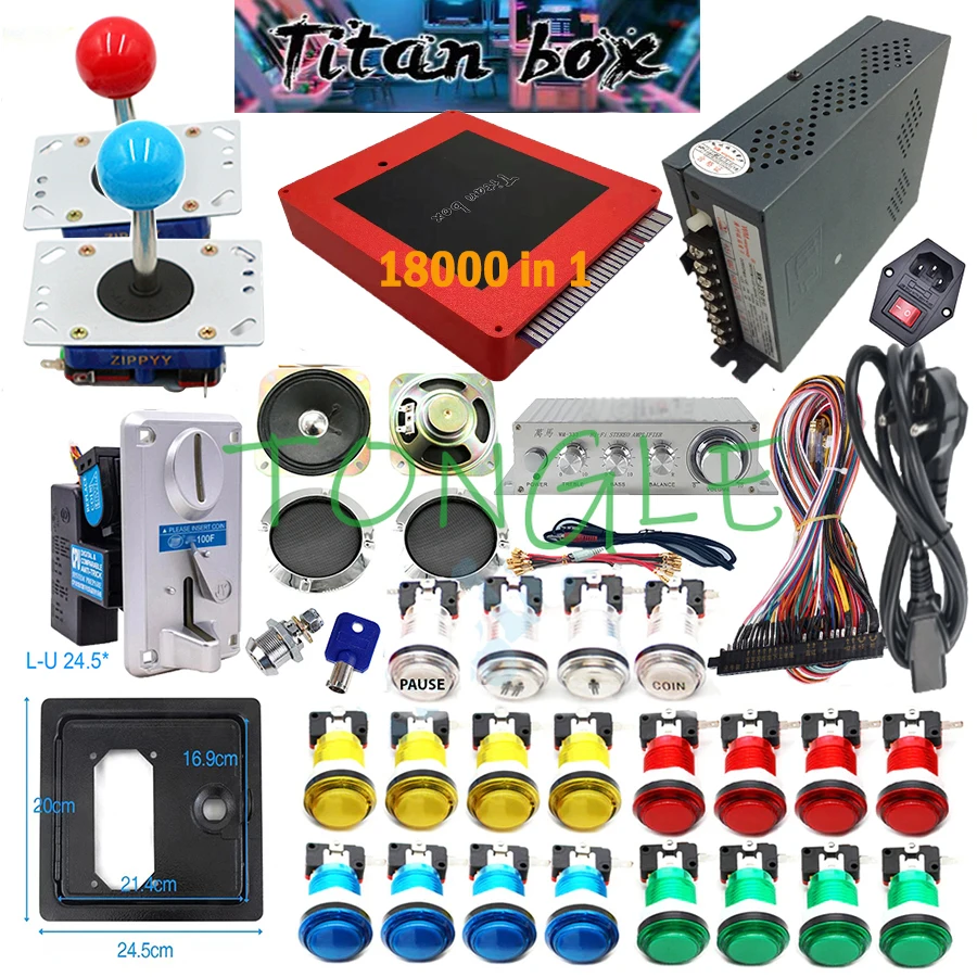 Kotak permainan JAMMA 18000 +  - Diy Electronics Game ulasan dan harga