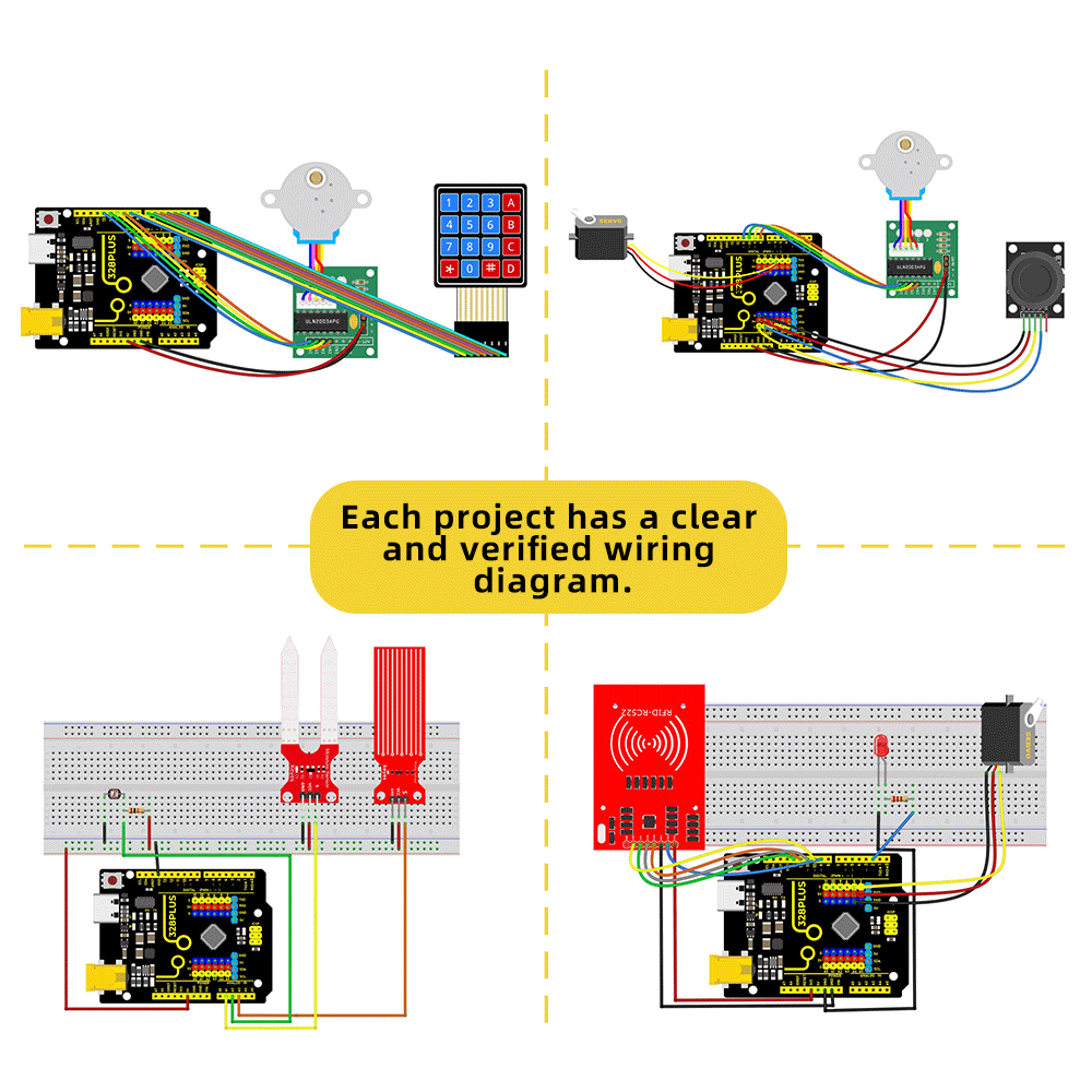 KEYES Kit pemula lengkap, Kit  - Diy Electronics Online ulasan dan harga