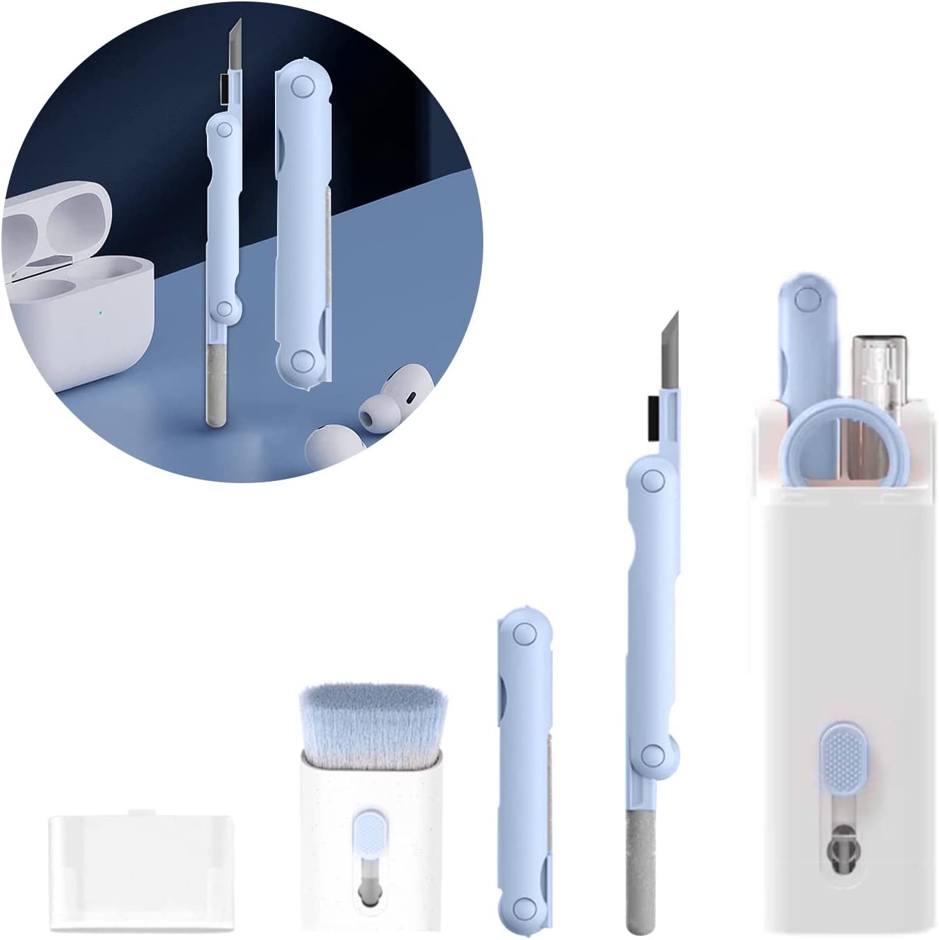 7 in 1 Kit pembersih elektroni - Diy Electronics For Home ulasan dan harga